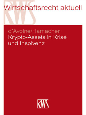cover image of Krypto-Assets in Krise und Insolvenz